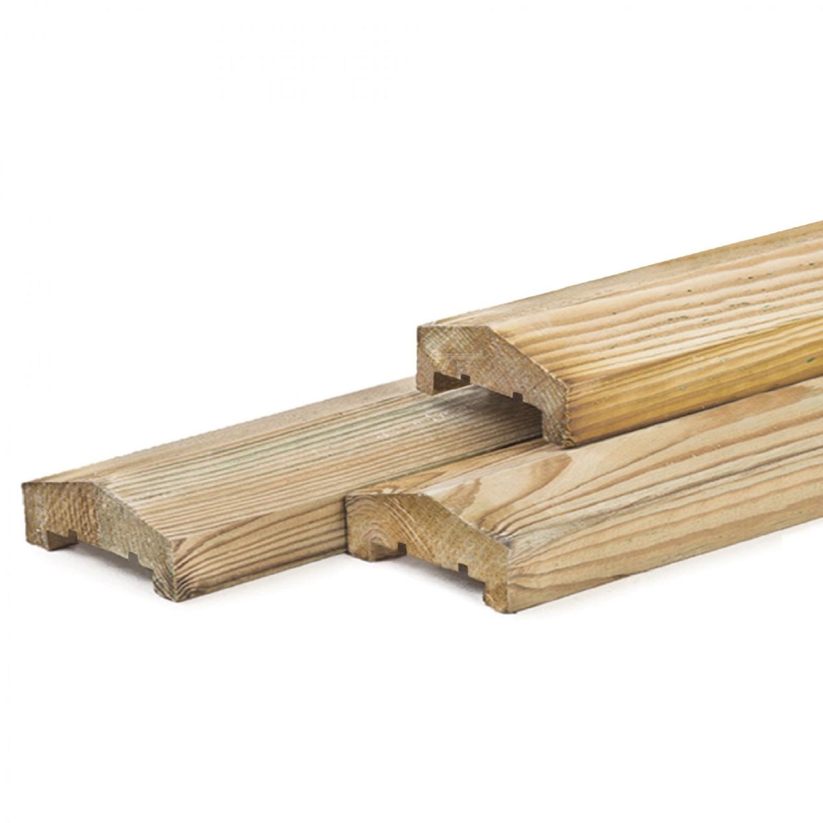 Afdeklat Rechtscherm Geimpregneerd 180cm 3,5×8,5