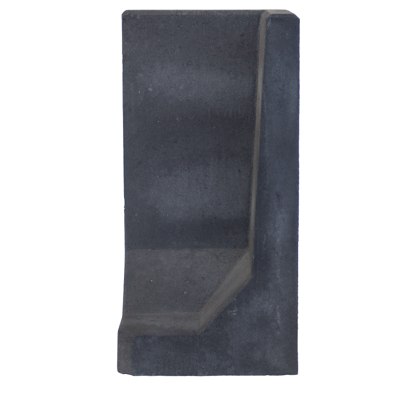 L-element 80×40/40×40 Zwart Hoek