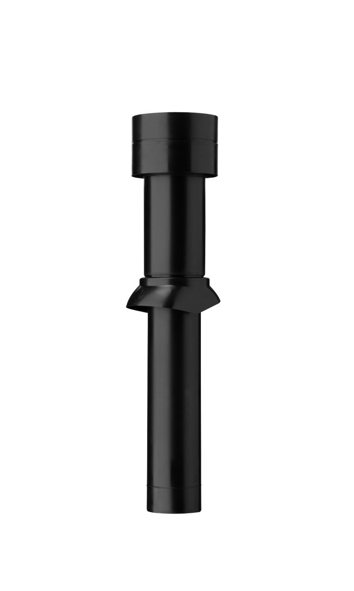 Dakdoorvoer Pijp HD 131/1020 Zwart EW Ventub